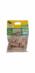 Wolfcraft dřevěné kolíky 30x, 40mm, pr. 9,5 mm 2939000