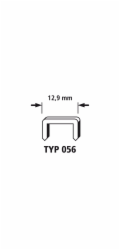 Wolfcraft široké sponky, Typ 55, 1200 ks, 8 mm 7177000