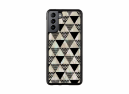 Pouzdro iKins pro Samsung Galaxy S21+ pyramidové černé