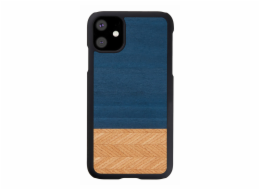 Pouzdro MAN&WOOD SmartPhone iPhone 11 denim černé