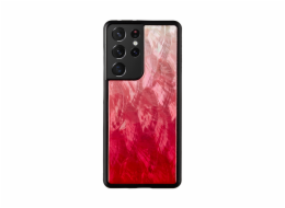 Pouzdro iKins pro Samsung Galaxy S21 Ultra pink lake black