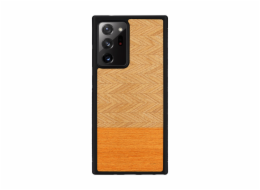 MAN&WOOD case for Galaxy Note 20 Ultra herringbone arancia black