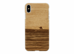 Pouzdro MAN&WOOD SmartPhone iPhone XS Max terra bílé