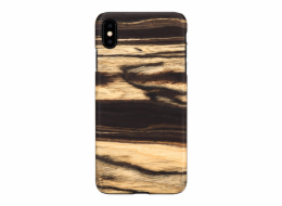 Pouzdro MAN&WOOD SmartPhone iPhone XS Max bílé ebenově černé