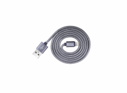 Devia Fashion Series Cable for Lightning (MFi, 2.4A 1.2M) grey