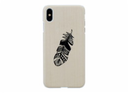Pouzdro MAN&WOOD SmartPhone iPhone XS Max indická bílá