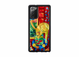 Pouzdro iKins pro kočku Samsung Galaxy Note 20 s červenou rybkou