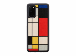 MAN&WOOD case for Galaxy S20 mondrian wood black