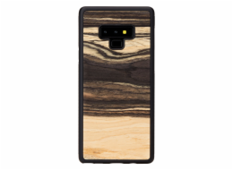 Pouzdro MAN&WOOD SmartPhone Galaxy Note 9 bílé ebenově černé