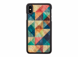 Pouzdro iKins SmartPhone iPhone XS Max mozaika černé
