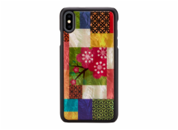 Pouzdro iKins SmartPhone iPhone XS Max třešňový květ černý