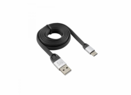 Sbox USB 2.0-Type-C/2.4A black/silver 1.5M