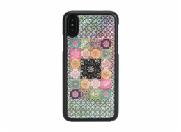 Pouzdro iKins SmartPhone iPhone XS/S květinová zahrada černá