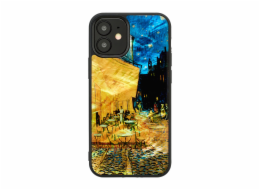 Pouzdro iKins pro Apple iPhone 12 mini cafe terasa černé