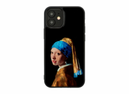 Pouzdro iKins pro Apple iPhone 12 mini holčička s perlovou náušnicí
