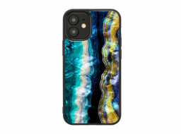 Pouzdro iKins pro Apple iPhone 12 mini fialový achát