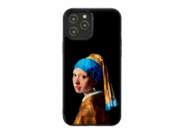 Pouzdro iKins pro dívku Apple iPhone 12 Pro Max s perlovou náušnicí