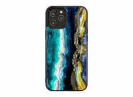 Pouzdro iKins pro Apple iPhone 12 Pro Max fialový achát