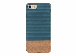 Pouzdro MAN&WOOD pro iPhone 7/8 denim černé