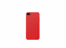 Devia Woven Pattern Design Soft Case iPhone SE2 red