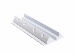 Držák MHPower plastové LONG 55 cm pro uchycení solárních panelů - bílé (2ks sada)