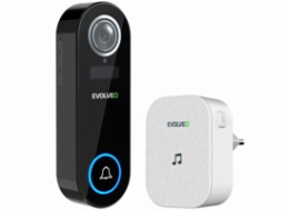 EVOLVEO Ringo DB2 - bezdrátový chytrý videozvonek + zvonek do zásuvky