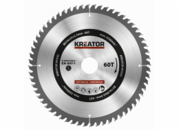 Kreator KRT020424 - Pilový kotouč na dřevo 216mm, 60T