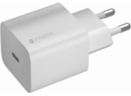 Mophie síťový adaptér USB-C/PD 20W - EU - bílá
