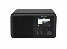 Rádio Roadstar, IR-390D+BT/BK, Wi-Fi, Bluetooth, dálkové ovládání, 1x3 W RMS, barva černá