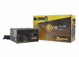 SEASONIC zdroj G12-GM-650 Gold / 650W / ATX / 120mm fan / semi-modulární / 80PLUS Gold