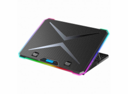 EVOLVEO Ania 9 RGB, nastavitelný podstavec pro notebook