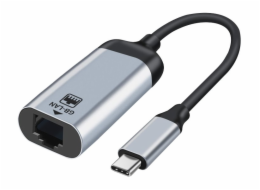 XtendLan Adaptér USB-C na RJ45 15cm, 10/100/1000Mhz / WIN /Android / MacOS