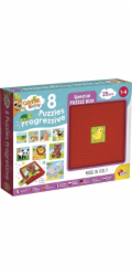 Hračka Liscianigioch Carotina Baby 9 Puzzle - Zvířátka