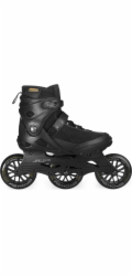 Spokey SHIFFTY PRO Kožené kolečkové brusle, černé, ABEC11 Carbon, vel. 41