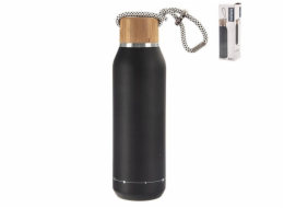 Láhev termo černá 600 ml
