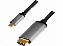 Kabel USB-C do HDMI, 4K 60Hz aluminiowy 1.8m 