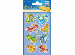 Design Shiny Stickers - Dragons