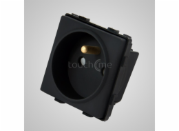 TouchMe hnízdo s modulárním, černou (TM625B)