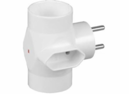 Plugin plug-in Timex 2x2P +1xeuro White R-20
