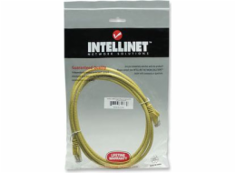 Intellinet Network Solutions Inellinet Patch Cord RJ45, Snagless, kategorie 6 UTP, 3m žlutá (342377)