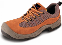 Bezpečné semišové boty Dedra s ocelovým výtahem velikosti 40 (BH9P3-40)
