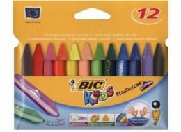 Voskové pastelky BIC 8297732, 12 barev