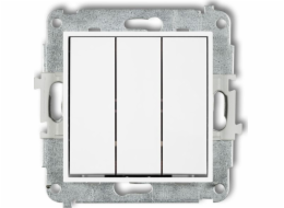 Karlik Mini Triple Connector White (MWP-7)