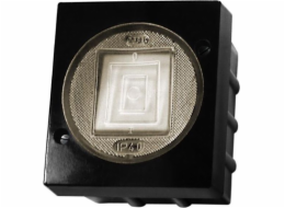 Ospel Single Lambda spínač hermetický IP44 černý (LNH-1LC/25)