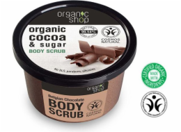 Organický obchod Body Peeling Belgian Chocolate 250 ml