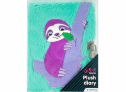 Plush deník StarPak pro visací zámek líný