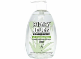 Bílý jelen gel pro intimní hygienu hypoalergenní aloe vera 500 ml