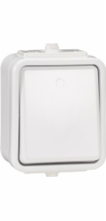 Schneider Electric Single -Wheel Connector White - Wnt100C01