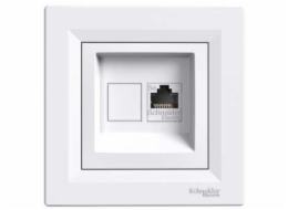 Schneider Electric Computer Socket Single RJ45 CAT.5E Bílá obrazovka (EPH5000121)