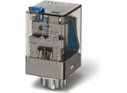 Průmyslové relé FINDER 3P 10A 110V tlačítko pro testování tlačítka AC.